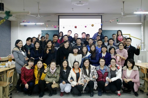 双方研会成员合影 双方研会成员合影